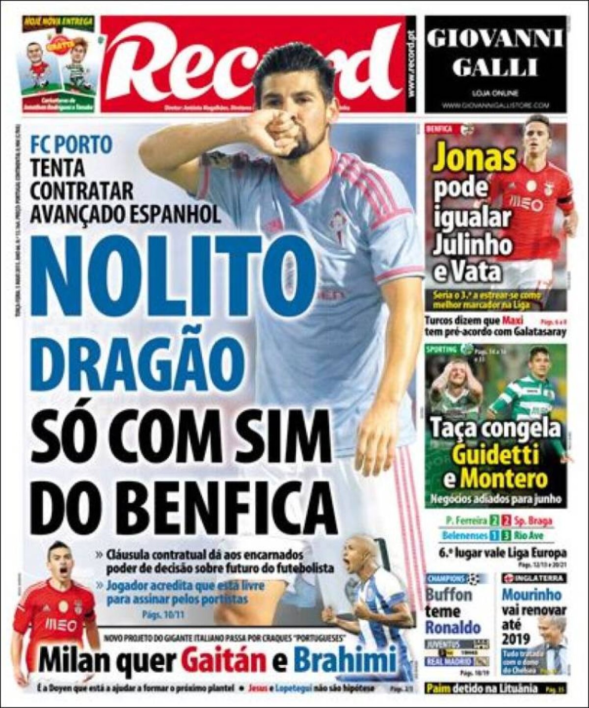 Ce scriu azi ziarele de sport din lume (5 mai 2015)