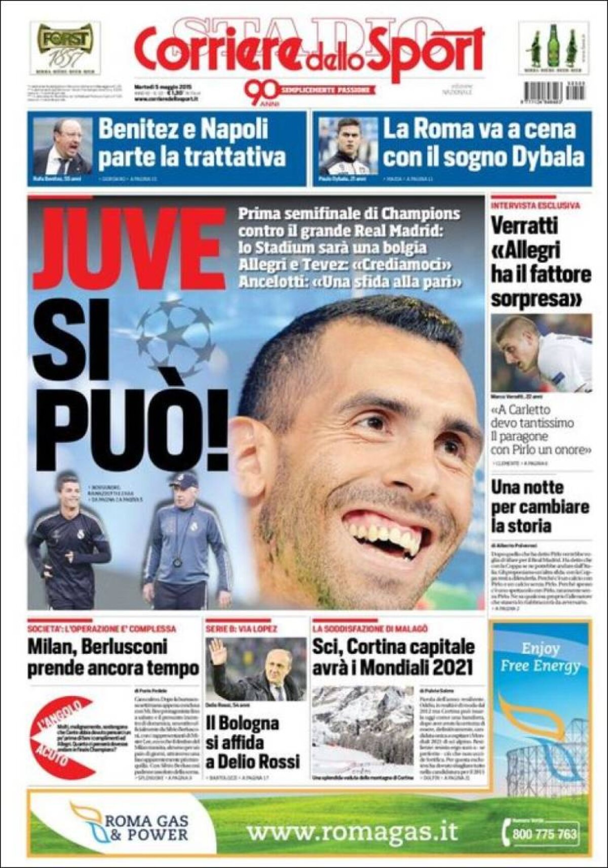 Ce scriu azi ziarele de sport din lume (5 mai 2015)