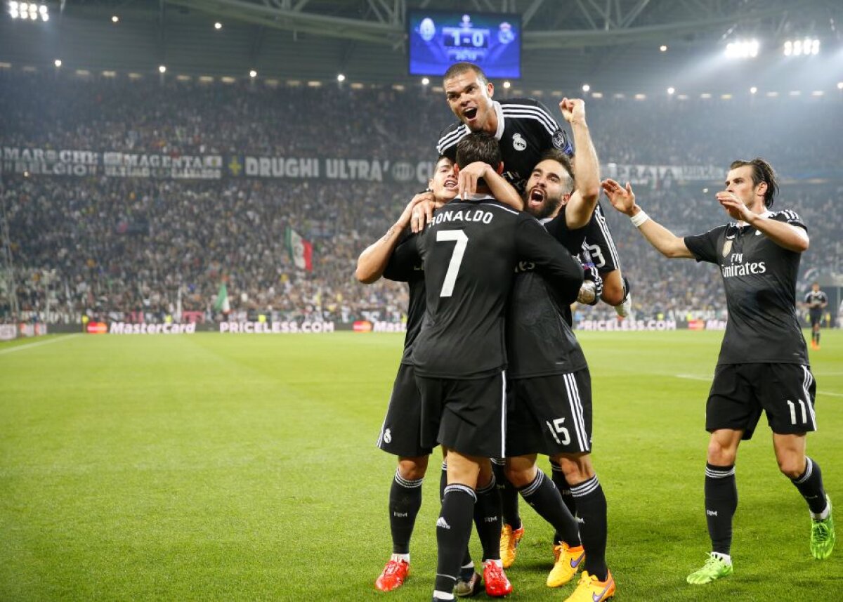 VIDEO și FOTO Avantaj Juve » Italienii o înving pe Real Madrid după un meci spectaculos și pleacă favoriți în Spania