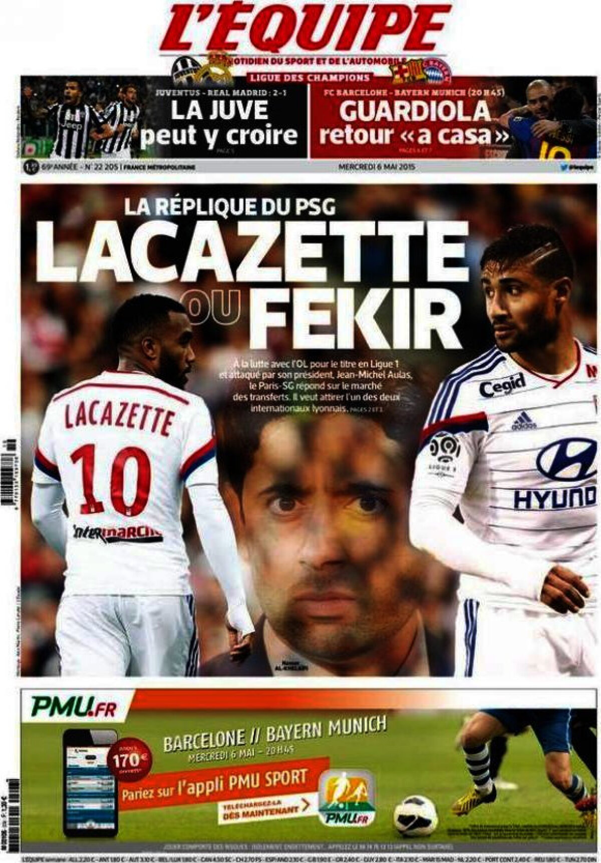 Ce scriu azi ziarele de sport din lume (6 mai 2015)