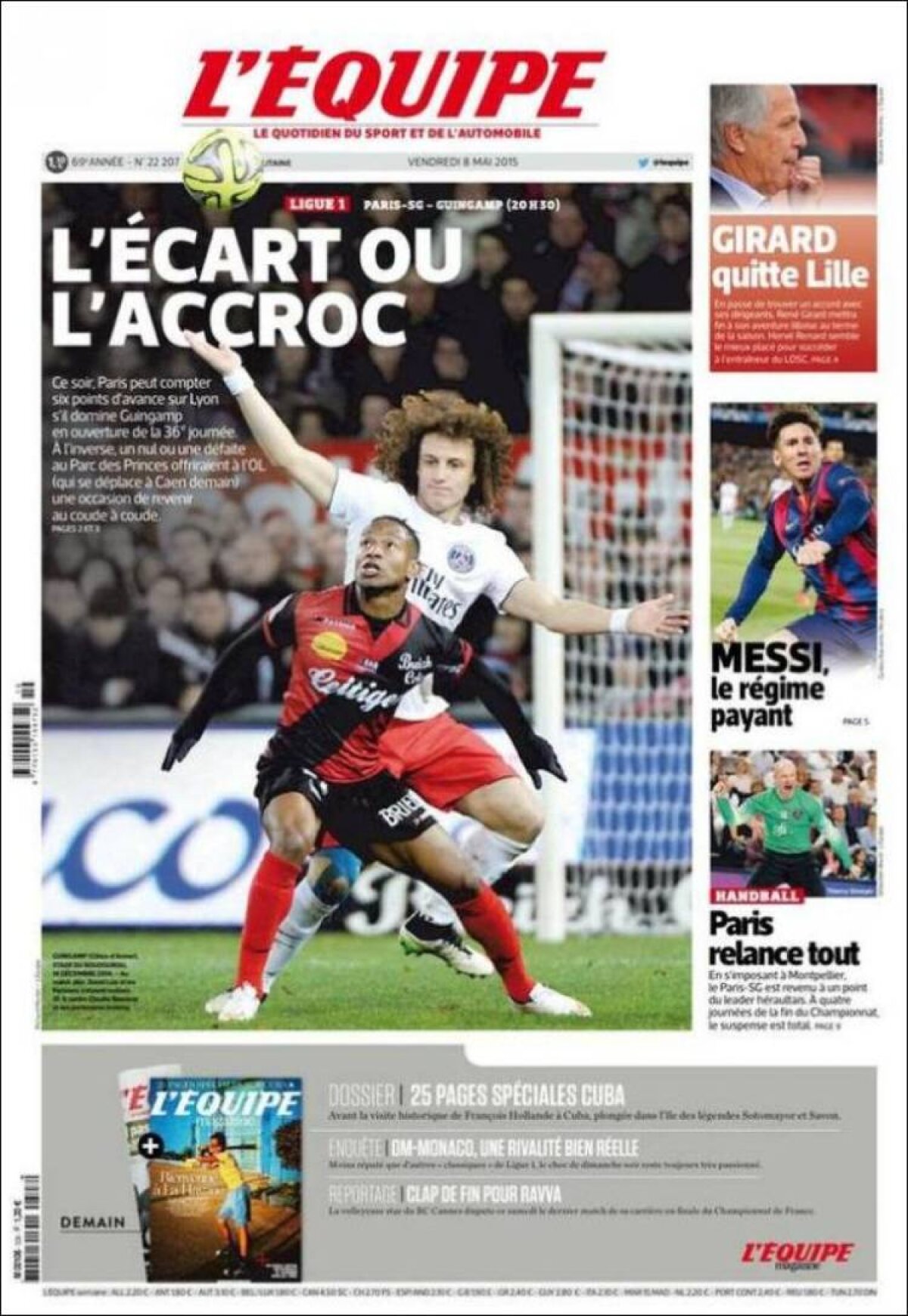 Ce scriu azi ziarele de sport din lume (8 mai 2015)