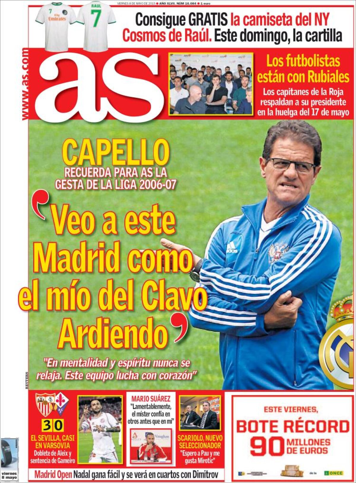 Ce scriu azi ziarele de sport din lume (8 mai 2015)