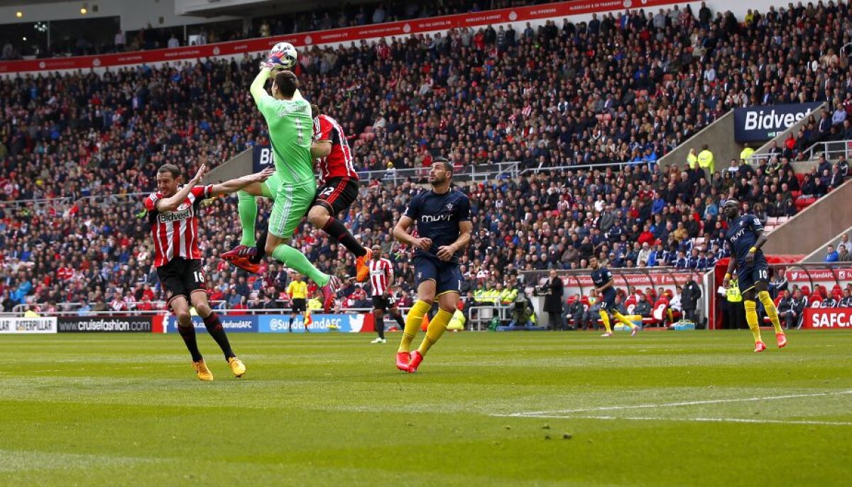 VIDEO Costel Pantilimon, meci de senzație împotriva lui Everton » Sunderland a produs surpriza