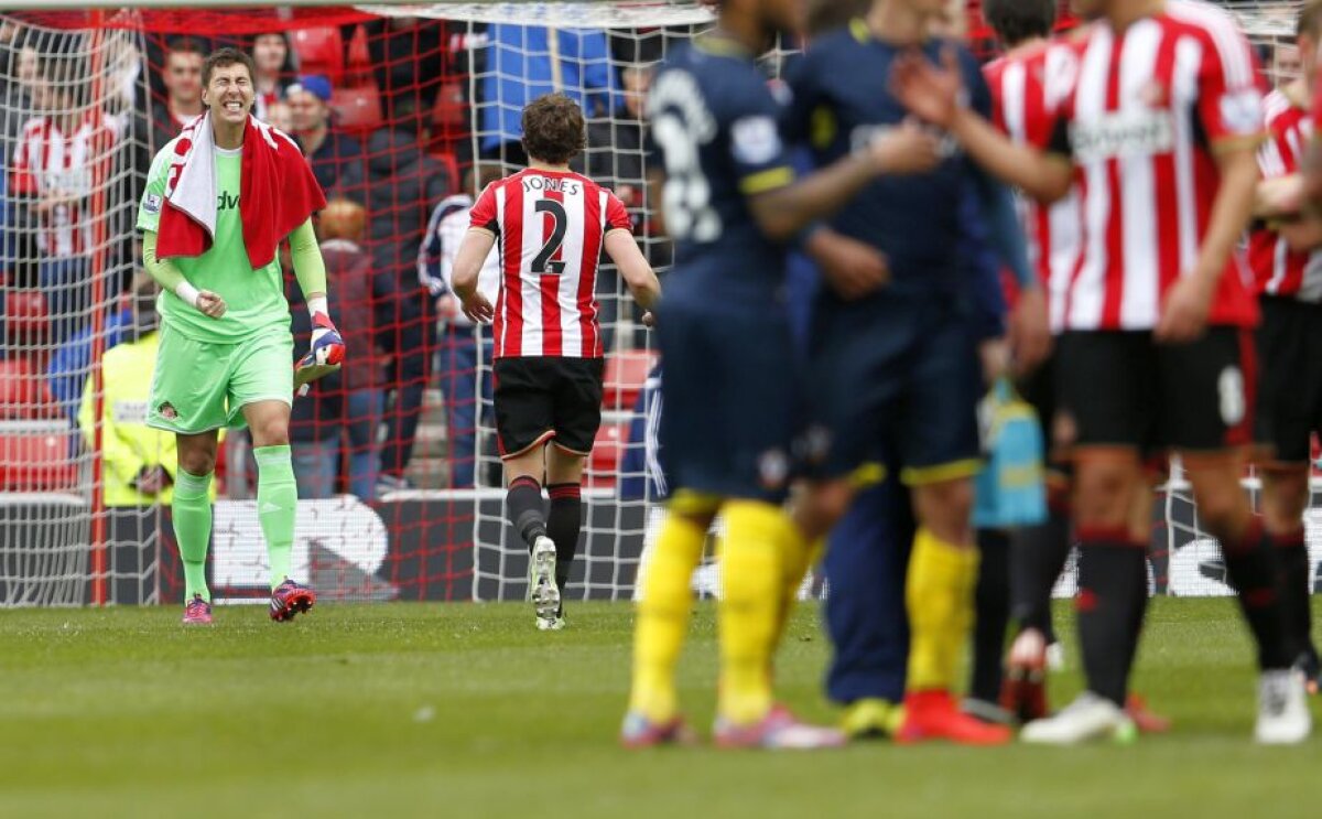 VIDEO Costel Pantilimon, meci de senzație împotriva lui Everton » Sunderland a produs surpriza