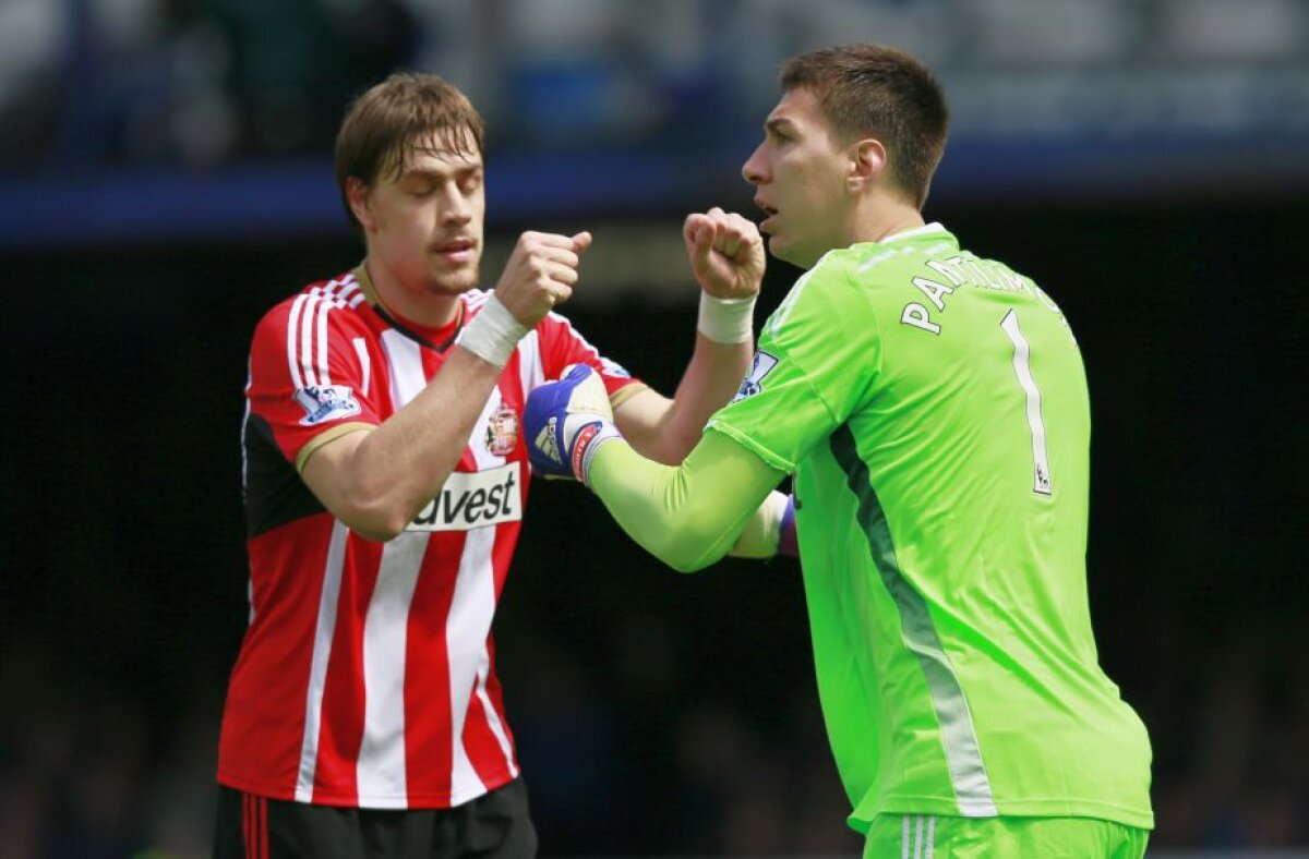 VIDEO Costel Pantilimon, meci de senzație împotriva lui Everton » Sunderland a produs surpriza