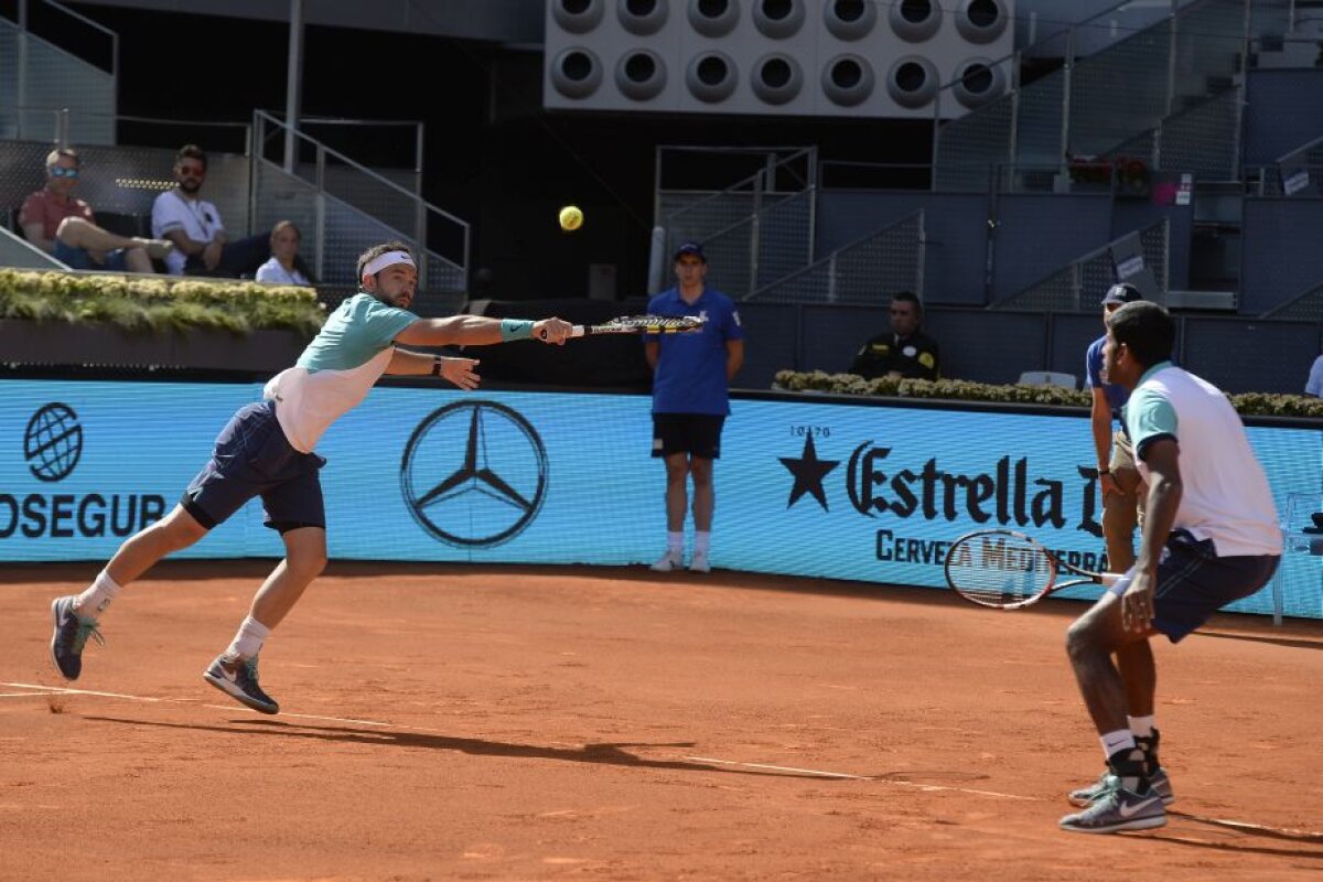 FOTO Victoria carierei! Florin Mergea și Rohan Bopanna au cîștigat finala de la Madrid