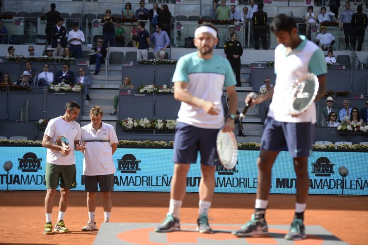 FOTO Victoria carierei! Florin Mergea și Rohan Bopanna au cîștigat finala de la Madrid