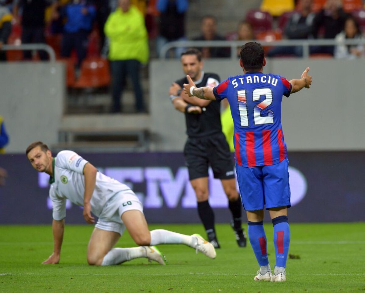 FOTO și VIDEO » Continuă nebunia în lupta pentru titlu! Steaua remizează cu Chiajna și RATEAZĂ primul loc!