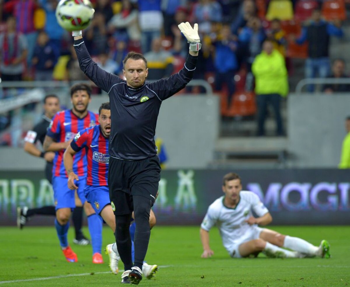 FOTO și VIDEO » Continuă nebunia în lupta pentru titlu! Steaua remizează cu Chiajna și RATEAZĂ primul loc!