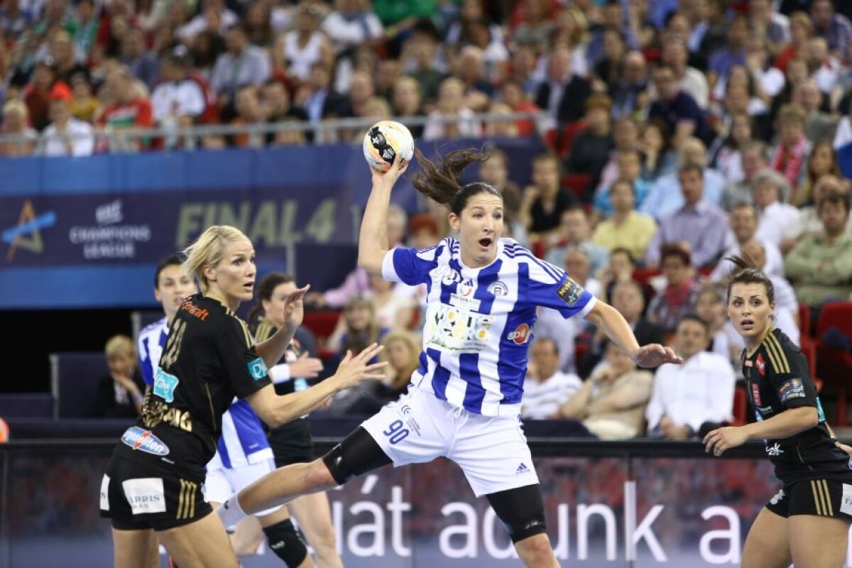 FOTO Neagu de Ligă » Buducnost a cîștigat ieri Champions League, după ce a trecut în finală de Larvik cu 26-22