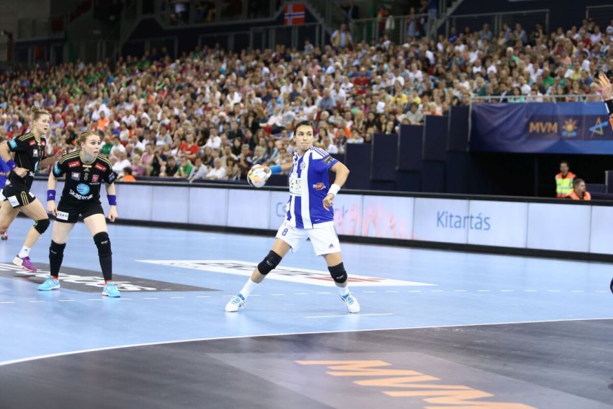 FOTO Neagu de Ligă » Buducnost a cîștigat ieri Champions League, după ce a trecut în finală de Larvik cu 26-22