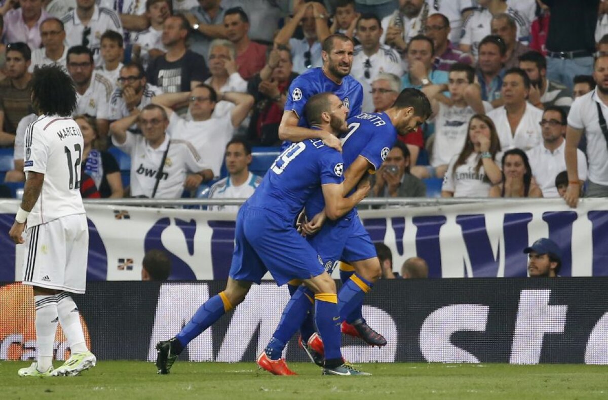 VIDEO și FOTO Eliminați de omul lor! Juventus trece de Real Madrid şi se califică în finala Ligii după 12 ani!