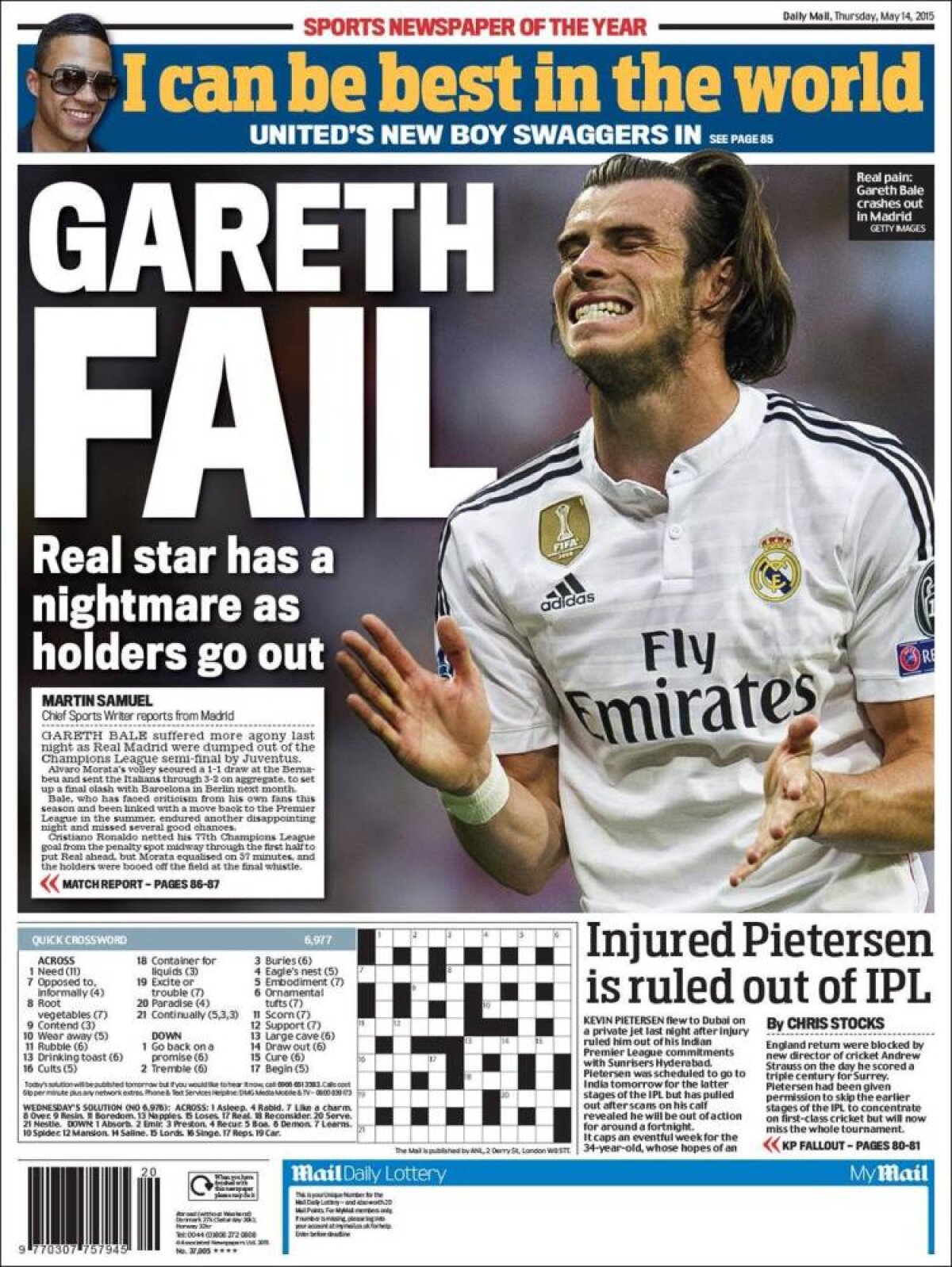 Ce scriu azi ziarele de sport din lume (14 mai 2015)