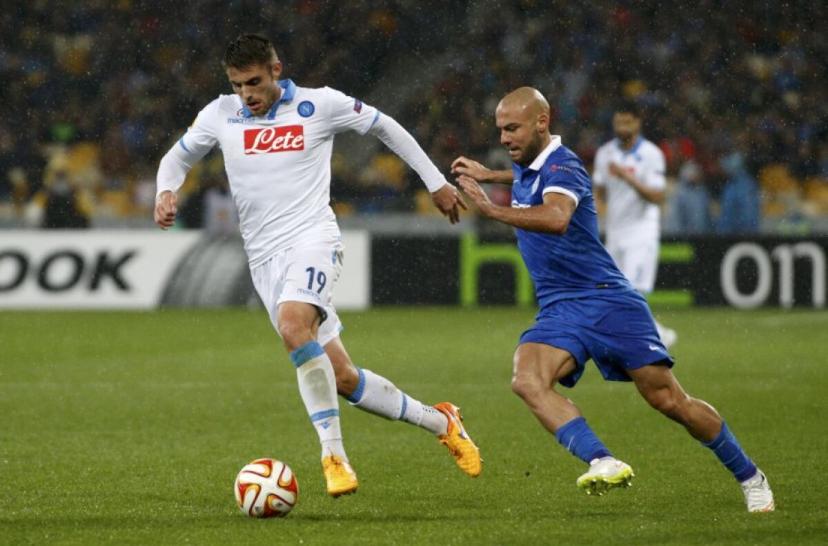 VIDEO+FOTO Ciao, Italia! Fiorentina și Napoli au fost trimise acasă, Sevilla și Dnepr se vor lupta la Varșovia pentru trofeul Europa League