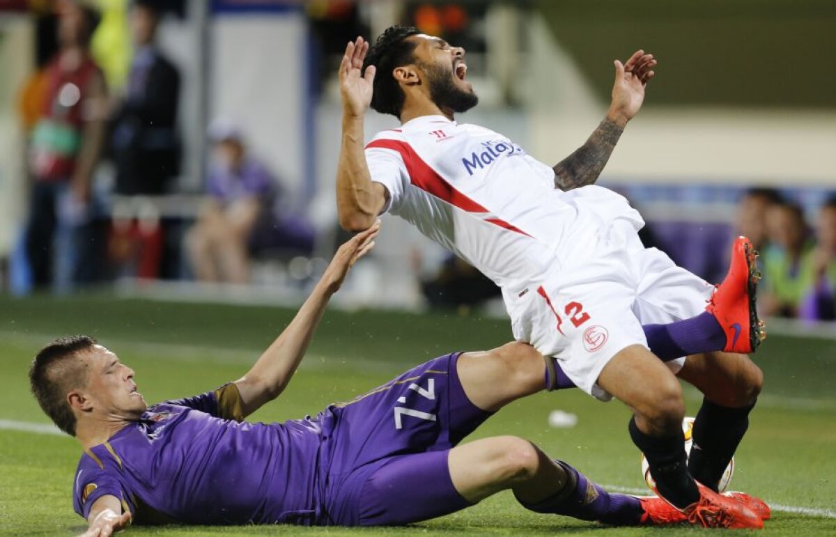 VIDEO+FOTO Ciao, Italia! Fiorentina și Napoli au fost trimise acasă, Sevilla și Dnepr se vor lupta la Varșovia pentru trofeul Europa League