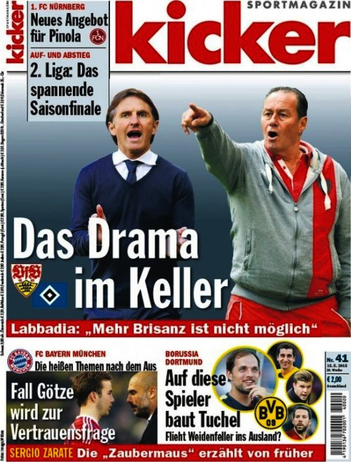 Ce scriu azi ziarele de sport din Europa (15 mai 2015)