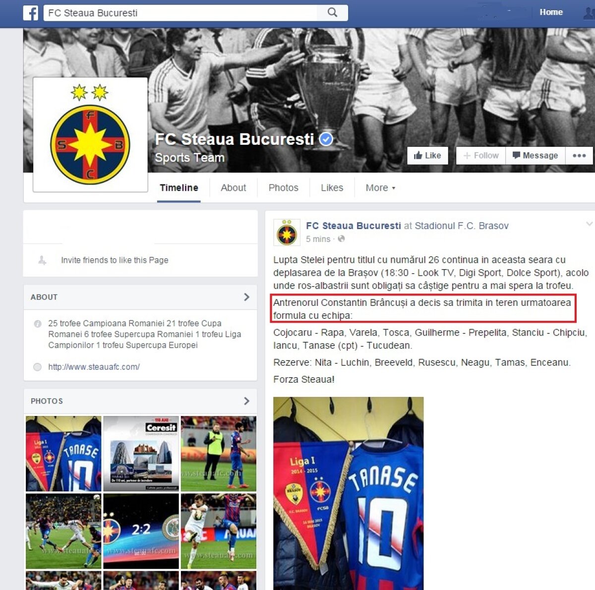 VIDEO şi FOTO » Descindere cu "mascaţi" » Condusă pînă în minutul 70 la Braşov, Steaua întoarce, 3-2, şi rămîne în lupta pentru titlu graţie "dublei" nou-intratului Rusescu  