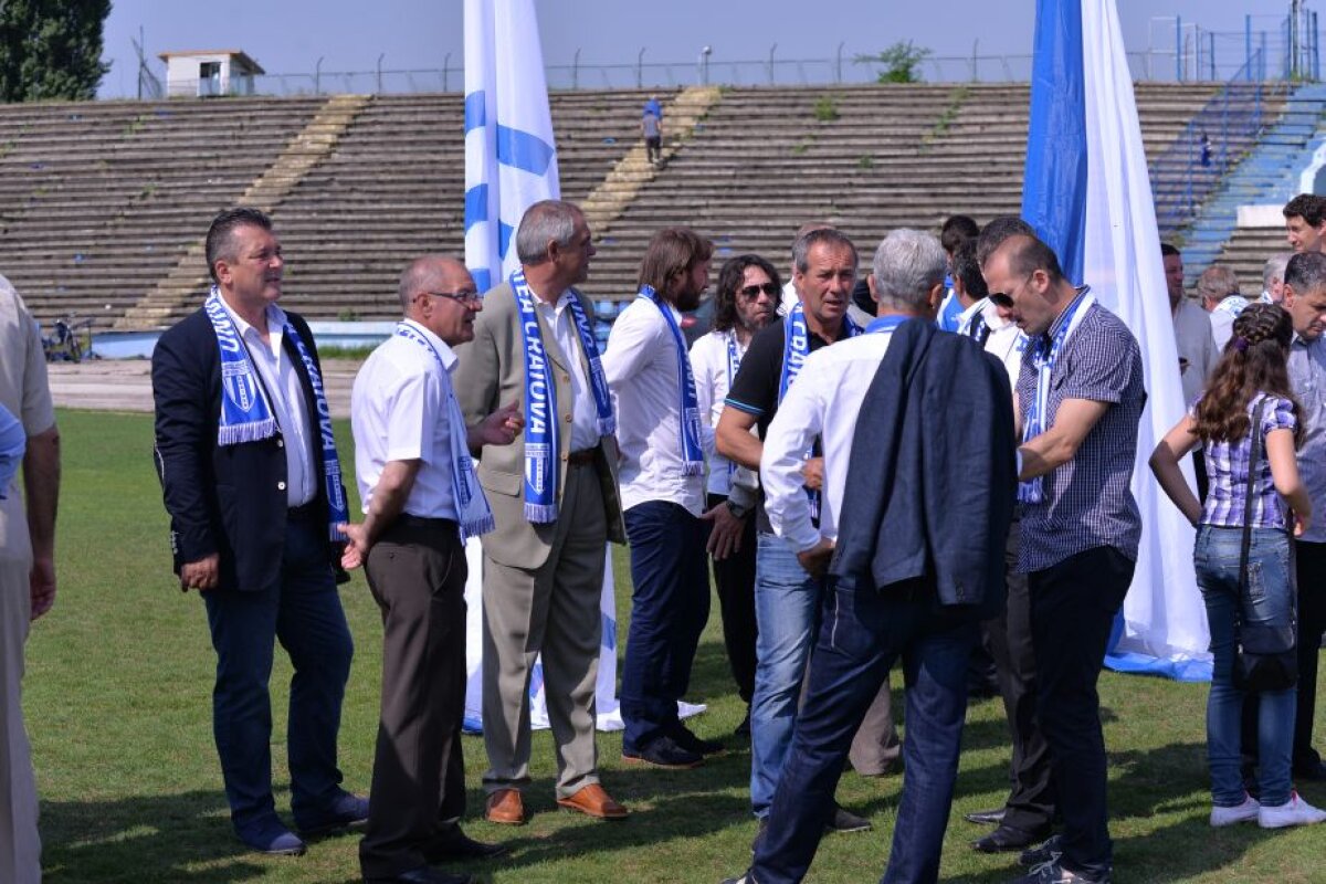 GALERIE FOTO Legendele Craiovei şi-au luat rămas bun de la stadionul "Ion Oblemenco"