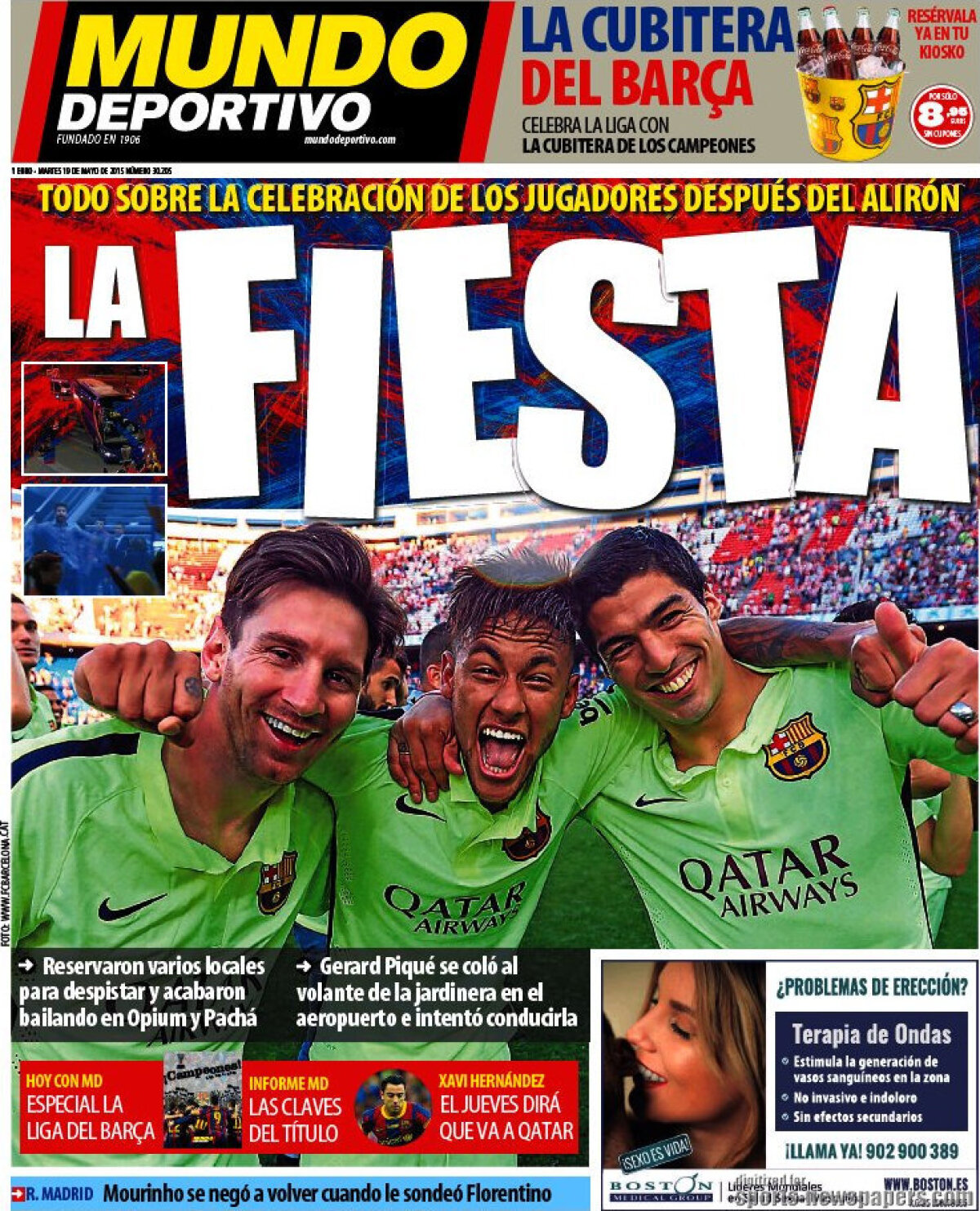 Ce scriu azi ziarele de sport din Europa (19 mai 2015)