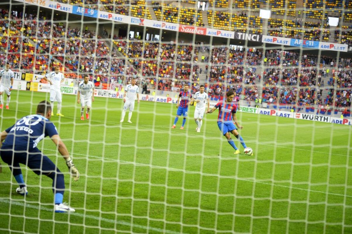 FOTO și VIDEO Primul trofeu pentru Gâlcă » Steaua a cîștigat Cupa Ligii în fața Pandurilor, scor 3-0