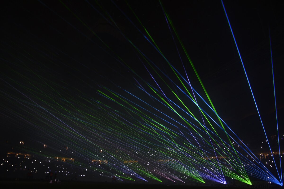 GALERIE FOTO+VIDEO Spectacol de lumini pe Arena Națională după ce Steaua a cucerit Cupa Ligii, 3-0 cu Pandurii