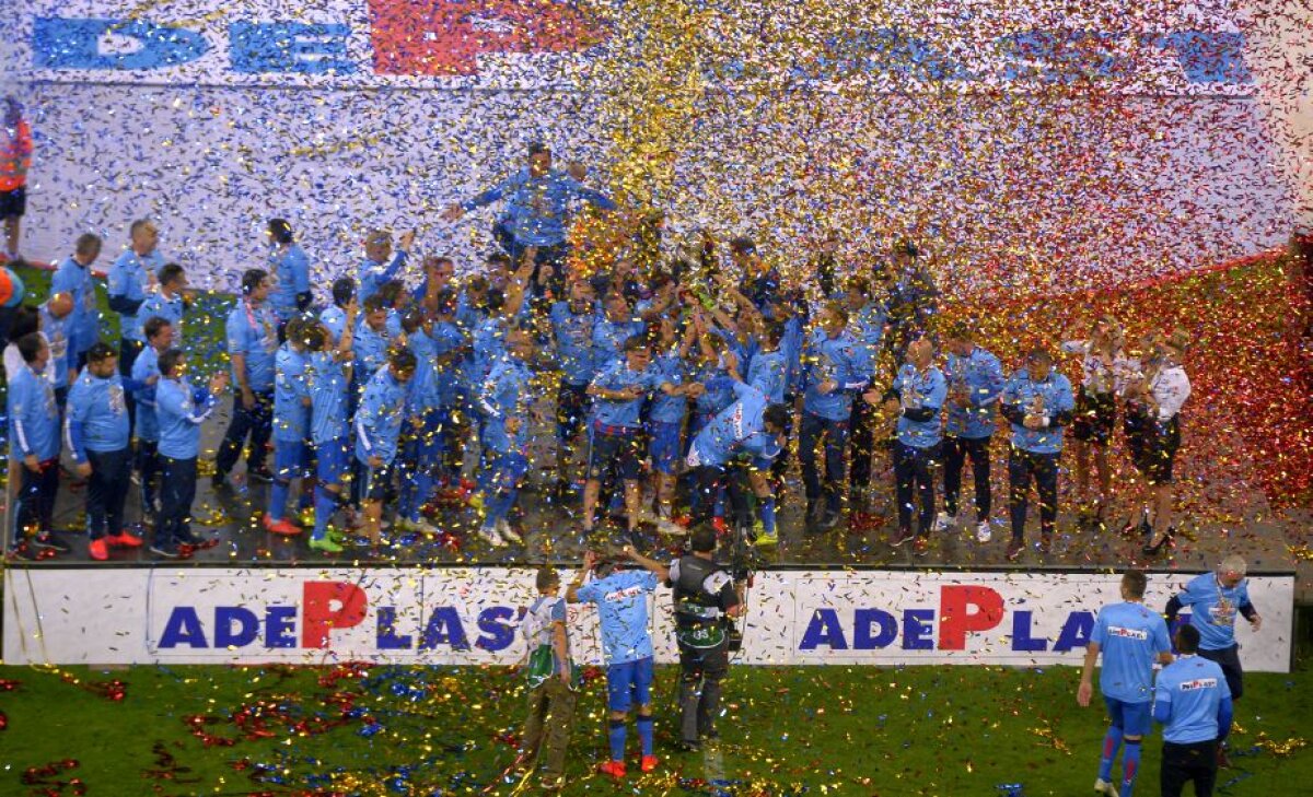 FOTO și VIDEO Primul trofeu pentru Gâlcă » Steaua a cîștigat Cupa Ligii în fața Pandurilor, scor 3-0