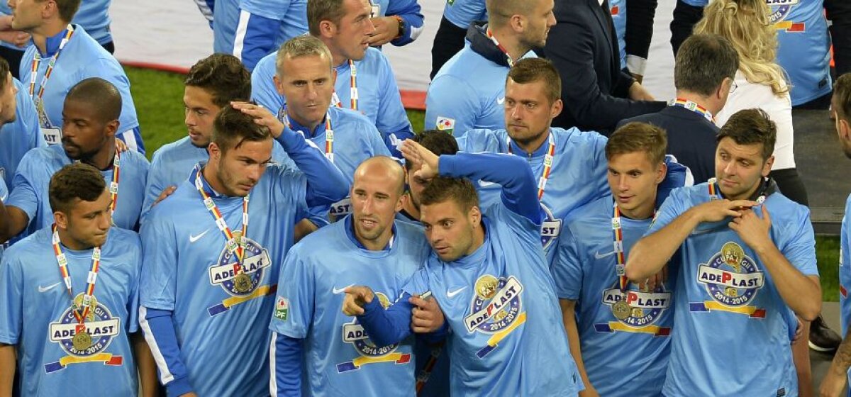 FOTO și VIDEO Primul trofeu pentru Gâlcă » Steaua a cîștigat Cupa Ligii în fața Pandurilor, scor 3-0