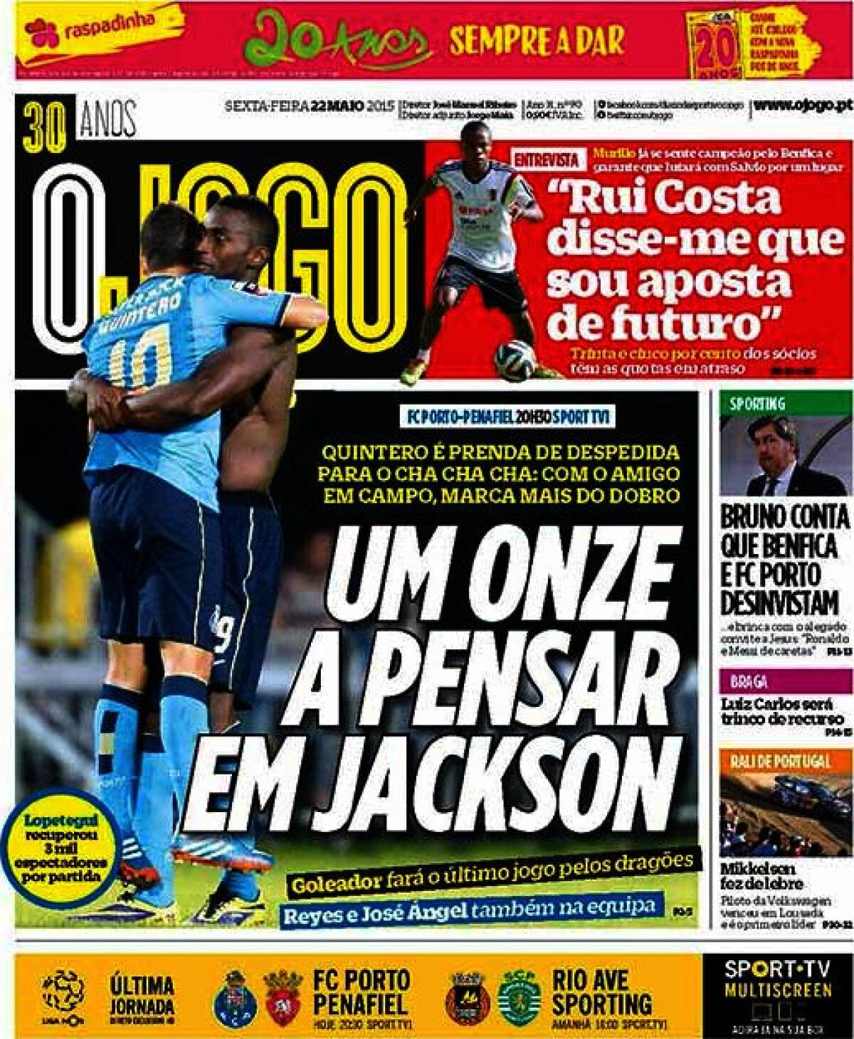 Ce scriu azi ziarele de sport din lume (22 mai 2015)