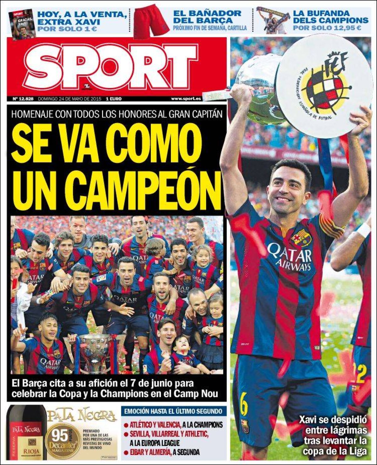 Ce scriu azi ziarele de sport din lume (24 mai 2015)