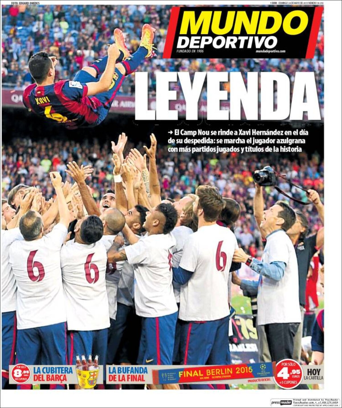 Ce scriu azi ziarele de sport din lume (24 mai 2015)