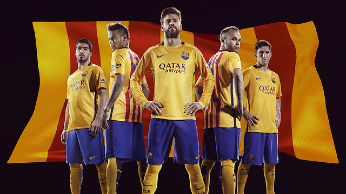 FOTO + VIDEO FC Barcelona și-a prezentat tricourile pentru sezonul viitor » Schimbare radicală 
