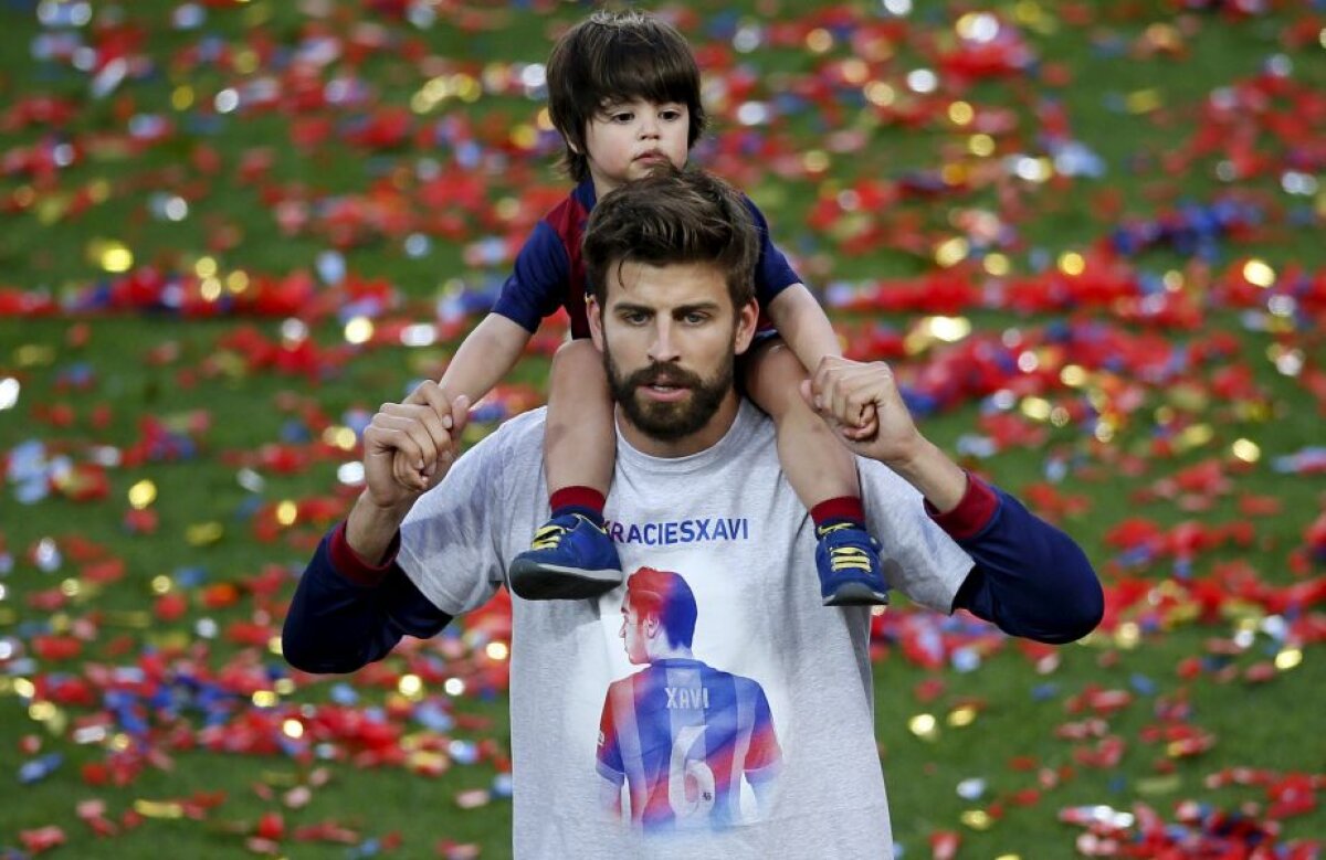 FOTO Sărbătoare în familie » Imagini de senzație cu familiile fotbaliștilor de la Barcelona