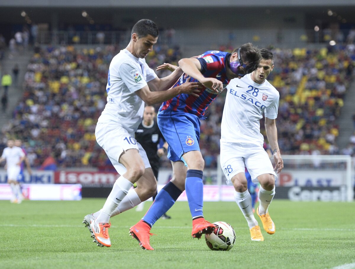 VIDEO și FOTO Final uluitor de sezon » Astra lui Șumudică bate ASA și trimite titlul la Steaua în proporție de 90%! ”Roș-albaștrii” au învins Botoșaniul în 9!