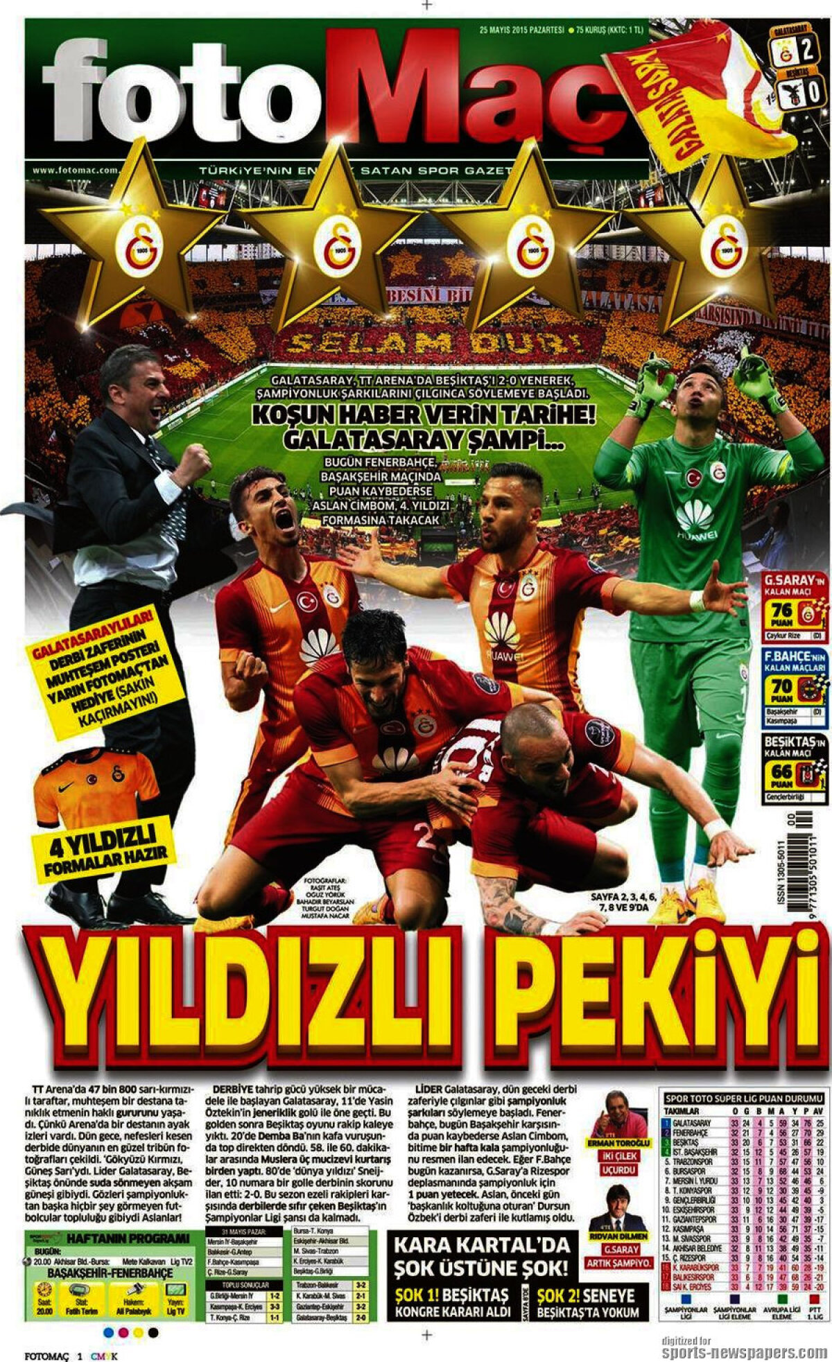 Ce scriu azi ziarele de sport din lume (25 mai 2015)