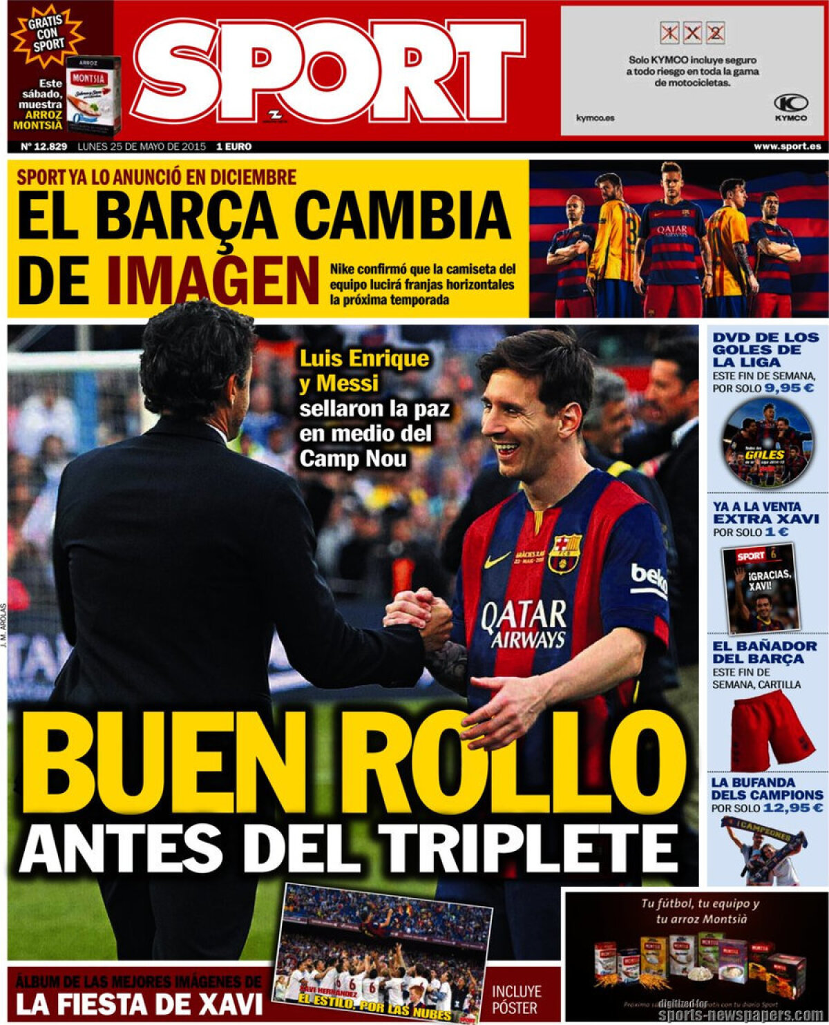 Ce scriu azi ziarele de sport din lume (25 mai 2015)