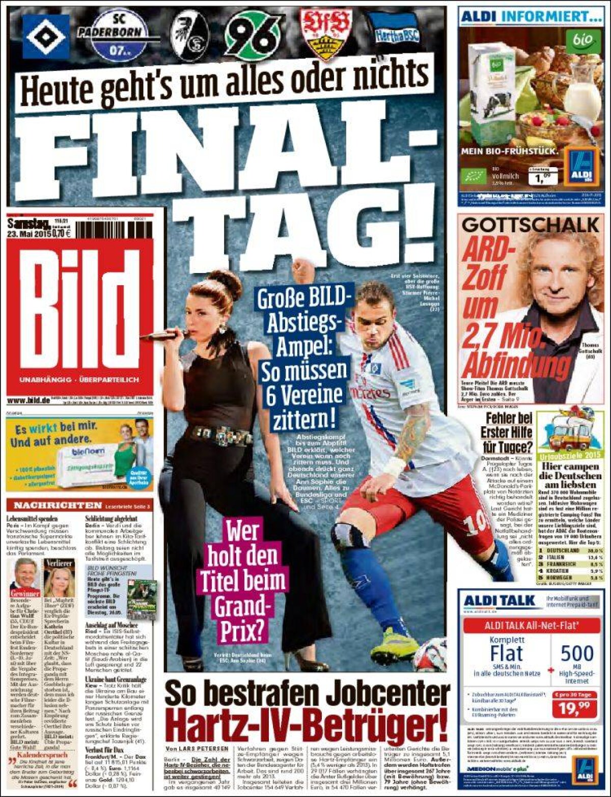 Ce scriu azi ziarele de sport din lume (26 mai 2015)