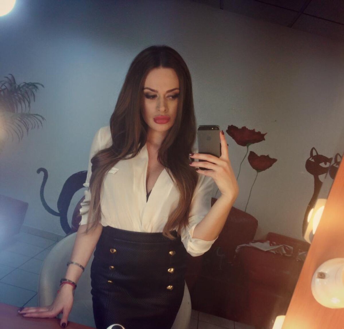 FOTO Muza lui "Dodel" » Cristi Tănase s-a cuplat cu iepuraş Playboy care a avut probleme cu legea