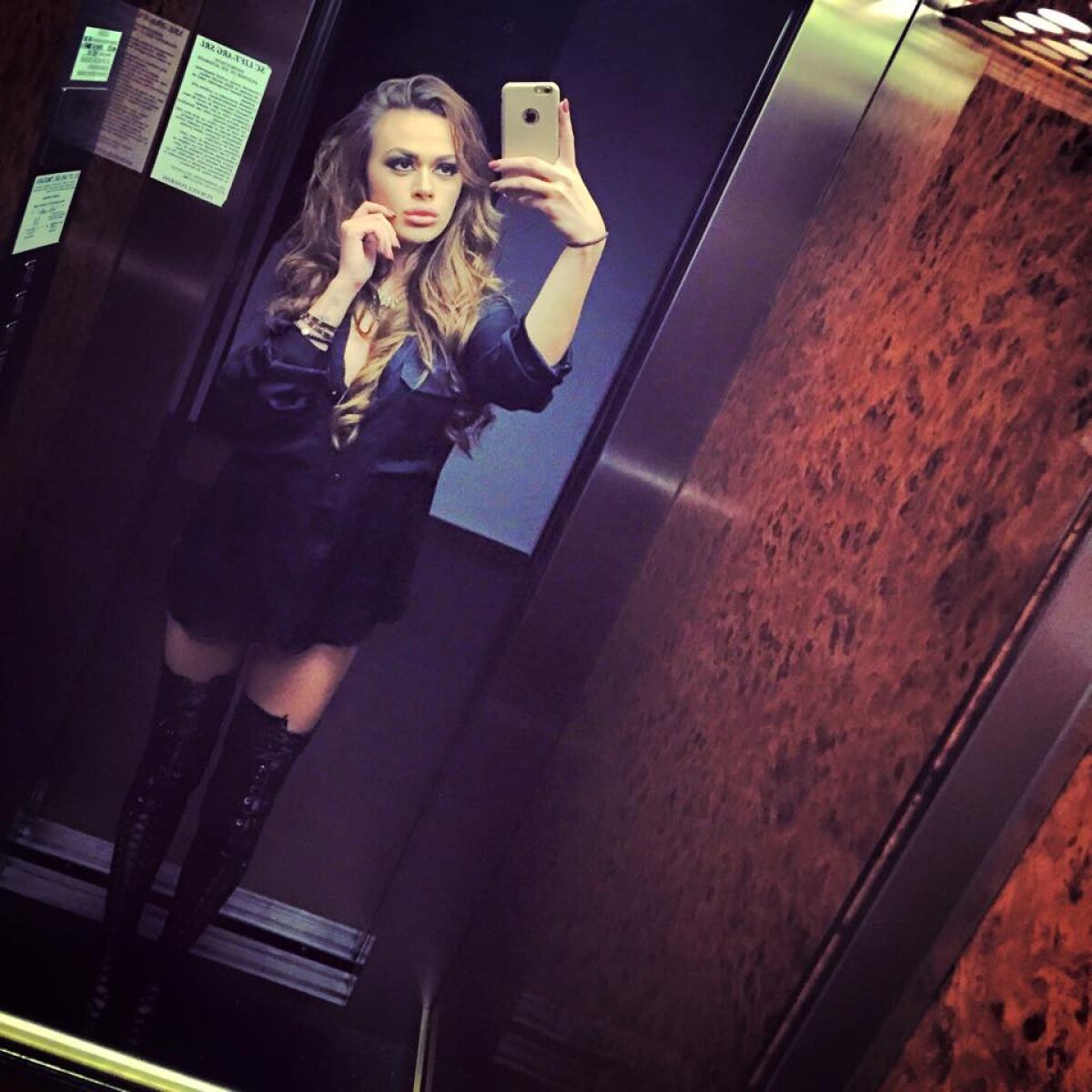 FOTO Muza lui "Dodel" » Cristi Tănase s-a cuplat cu iepuraş Playboy care a avut probleme cu legea