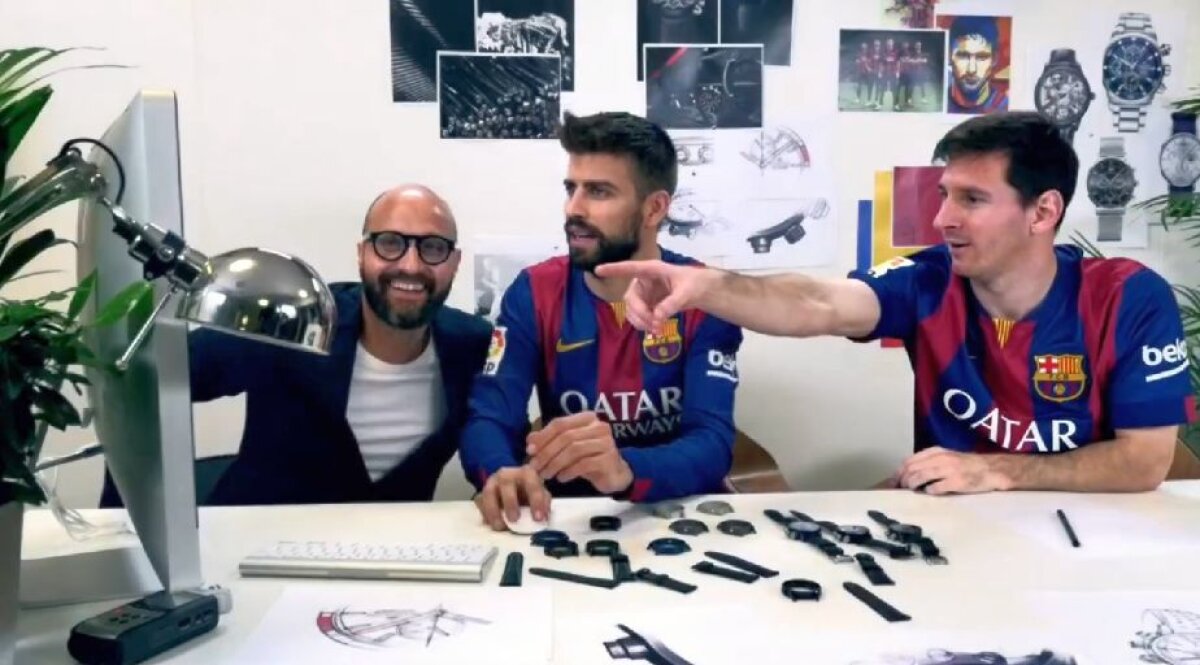 VIDEO și FOTO Jucătorii Barcelonei au fost premiați de o firmă de ceasuri » Ce modele și-au ales catalanii