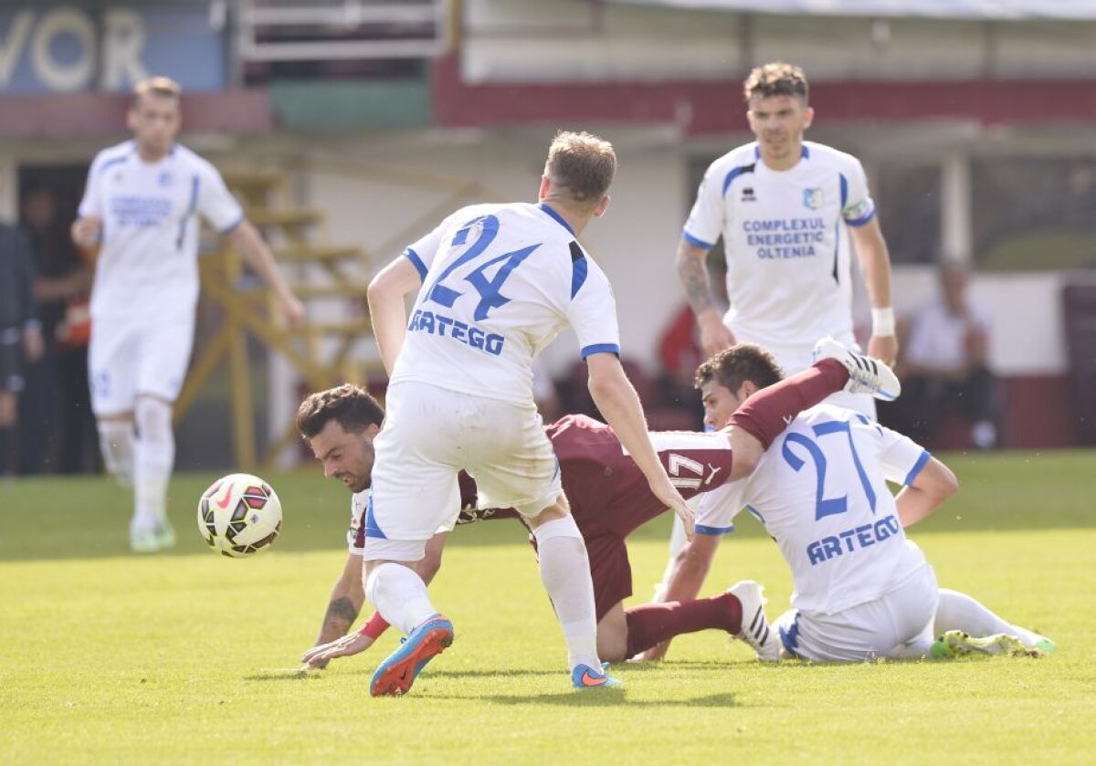 VIDEO Înfrîngere dureroasă pentru Rapid la ultimul meci în Liga 1: 0-3 cu Pandurii
