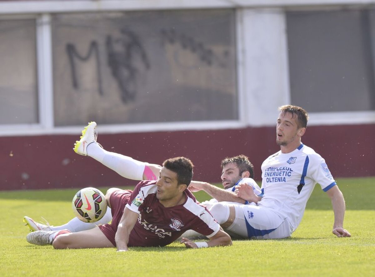 VIDEO Înfrîngere dureroasă pentru Rapid la ultimul meci în Liga 1: 0-3 cu Pandurii