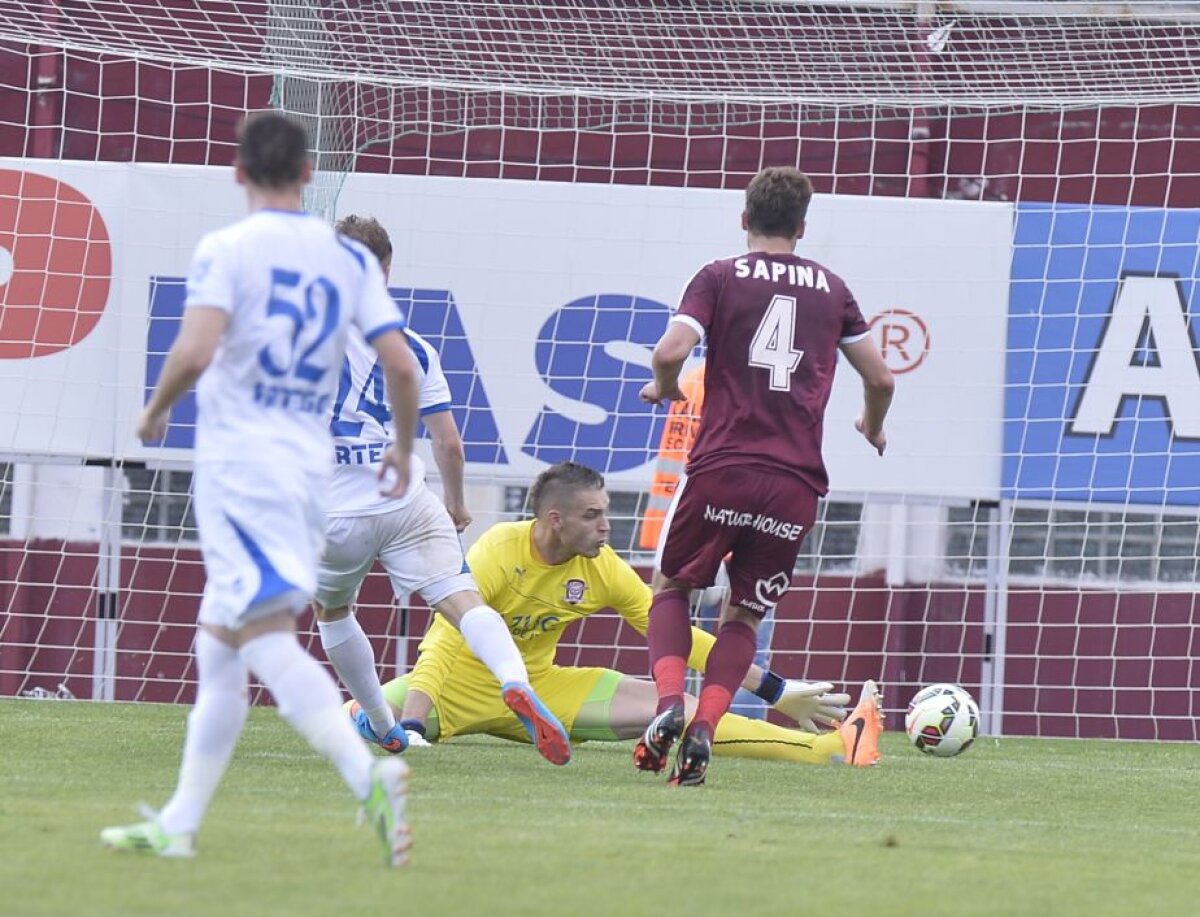 VIDEO Înfrîngere dureroasă pentru Rapid la ultimul meci în Liga 1: 0-3 cu Pandurii