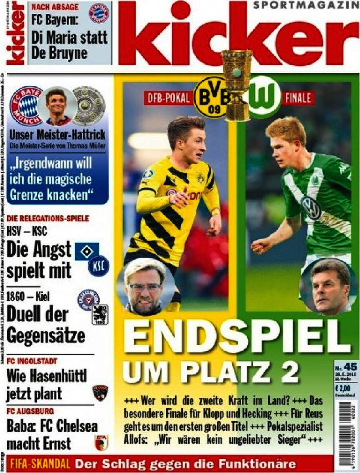 Ce scriu azi ziarele de sport din lume (28 mai 2015)