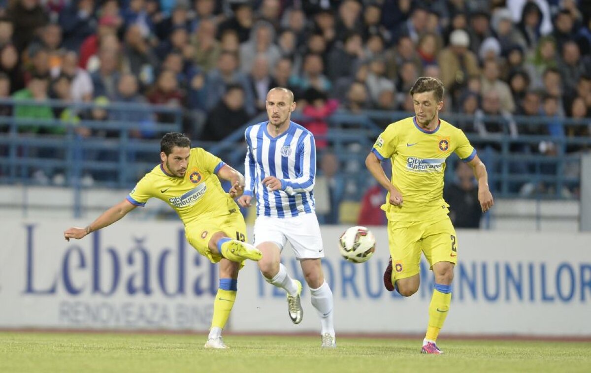 VIDEO şi FOTO » Dramatism în Liga 1! Roş-albaştrii cîştigă campionatul! CSMS Iaşi - Steaua 0-0, ASA - Oţelul  1-2