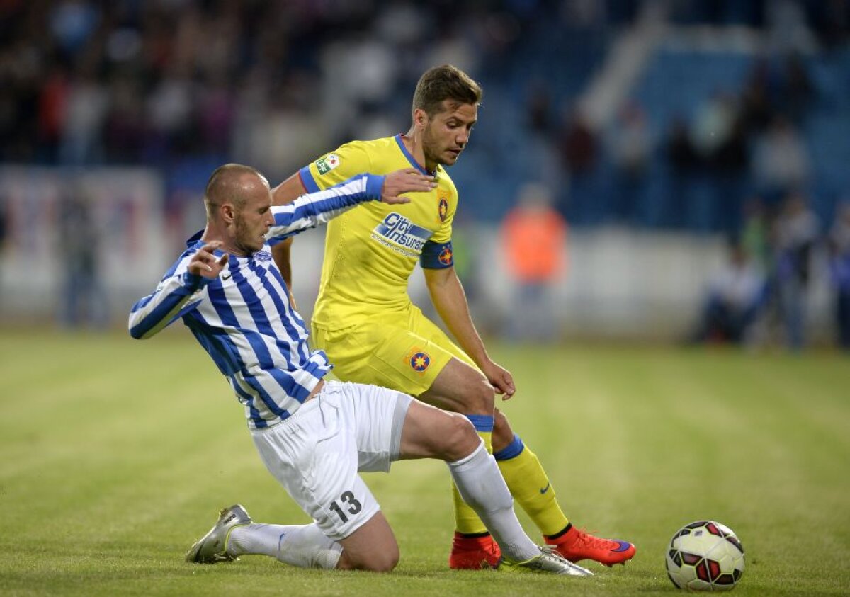 VIDEO şi FOTO » Dramatism în Liga 1! Roş-albaştrii cîştigă campionatul! CSMS Iaşi - Steaua 0-0, ASA - Oţelul  1-2