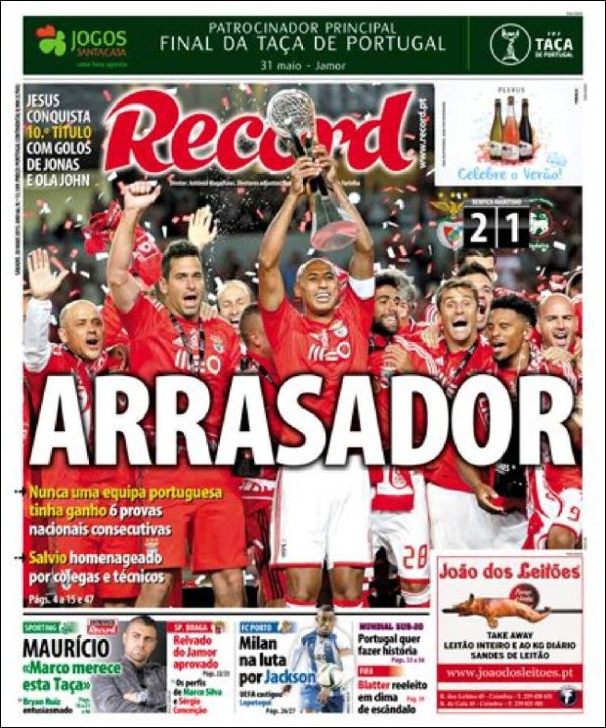 Ce scriu azi ziarele de sport din lume (30 mai 2015)