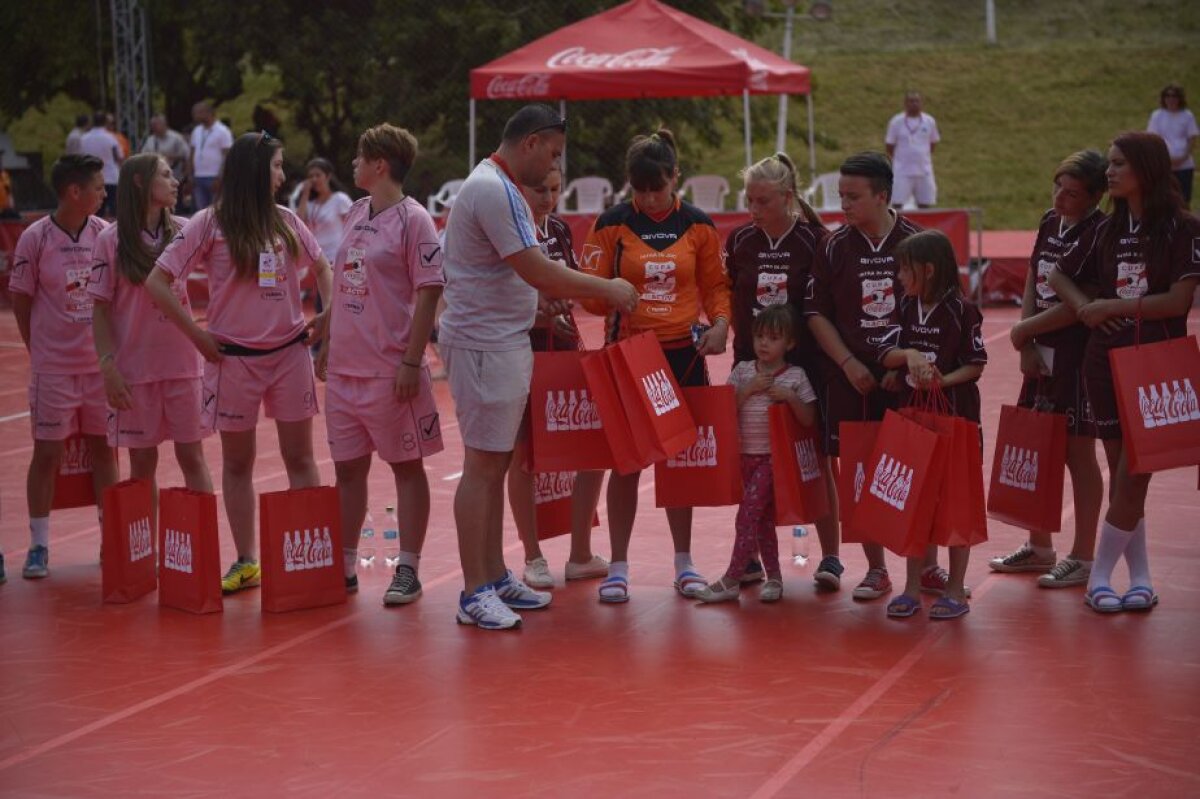 GALERIE FOTO Atmosferă de zile mari la finalele Cupei Coca Cola! Lacrimi, bucurie și emoții cît cuprinde într-o serie de imagini spectaculoase