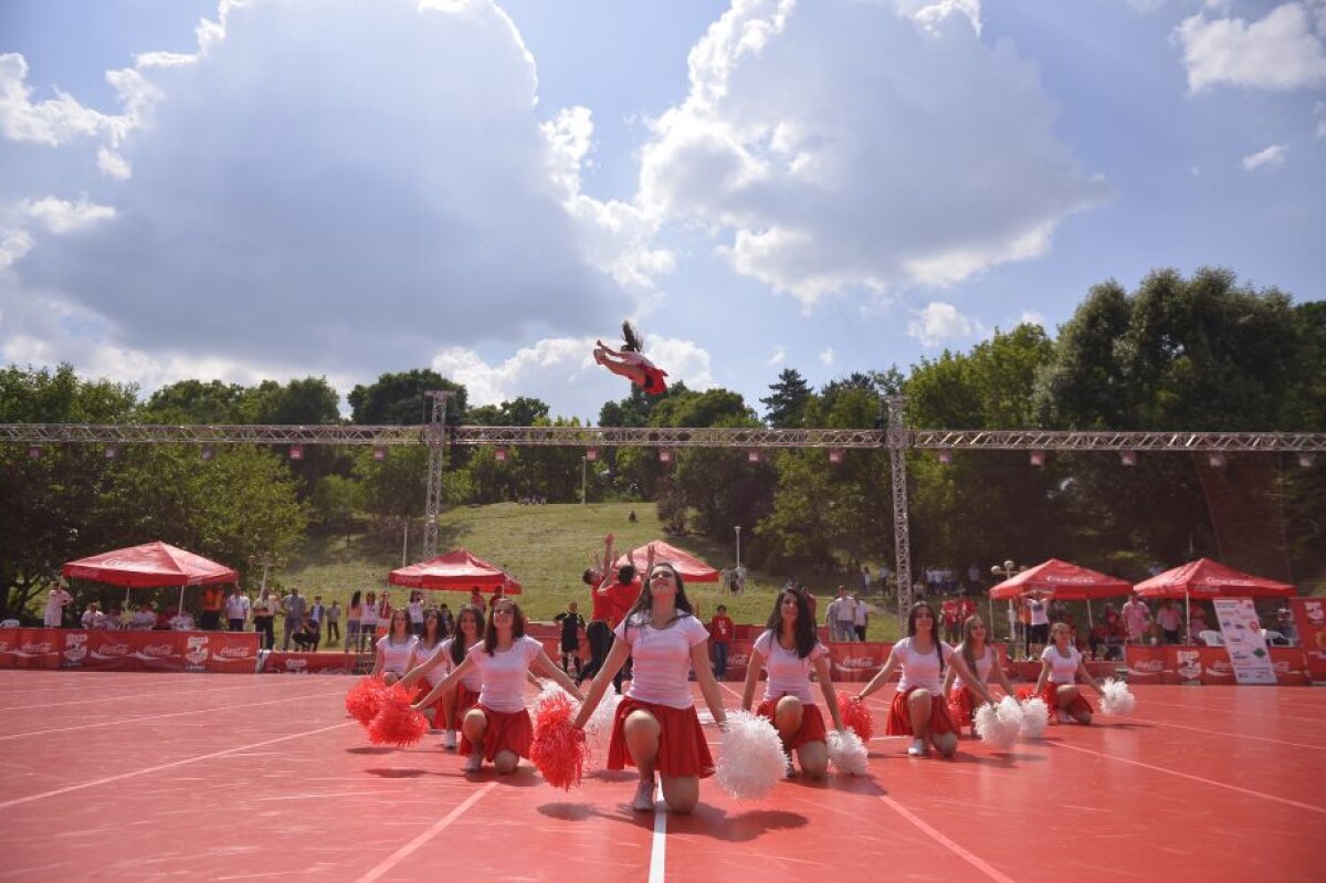 GALERIE FOTO Atmosferă de zile mari la finalele Cupei Coca Cola! Lacrimi, bucurie și emoții cît cuprinde într-o serie de imagini spectaculoase