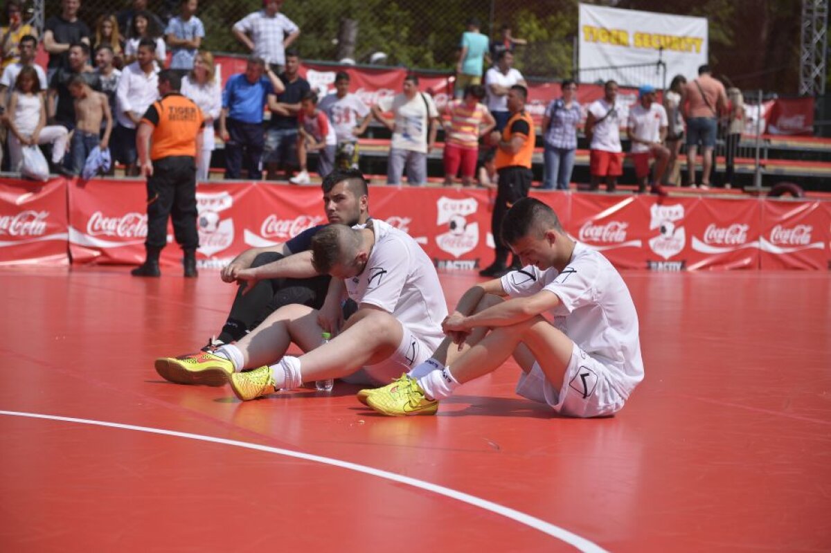 GALERIE FOTO Atmosferă de zile mari la finalele Cupei Coca Cola! Lacrimi, bucurie și emoții cît cuprinde într-o serie de imagini spectaculoase