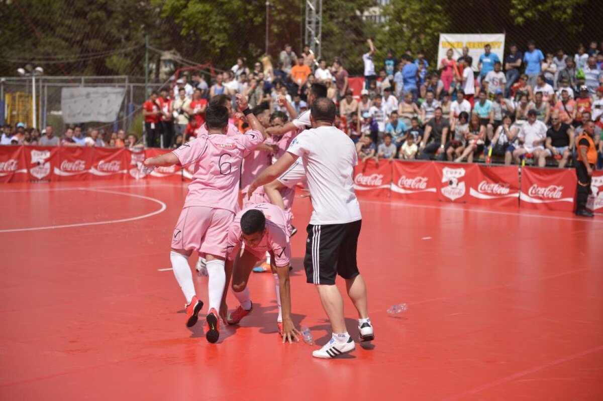 GALERIE FOTO Atmosferă de zile mari la finalele Cupei Coca Cola! Lacrimi, bucurie și emoții cît cuprinde într-o serie de imagini spectaculoase